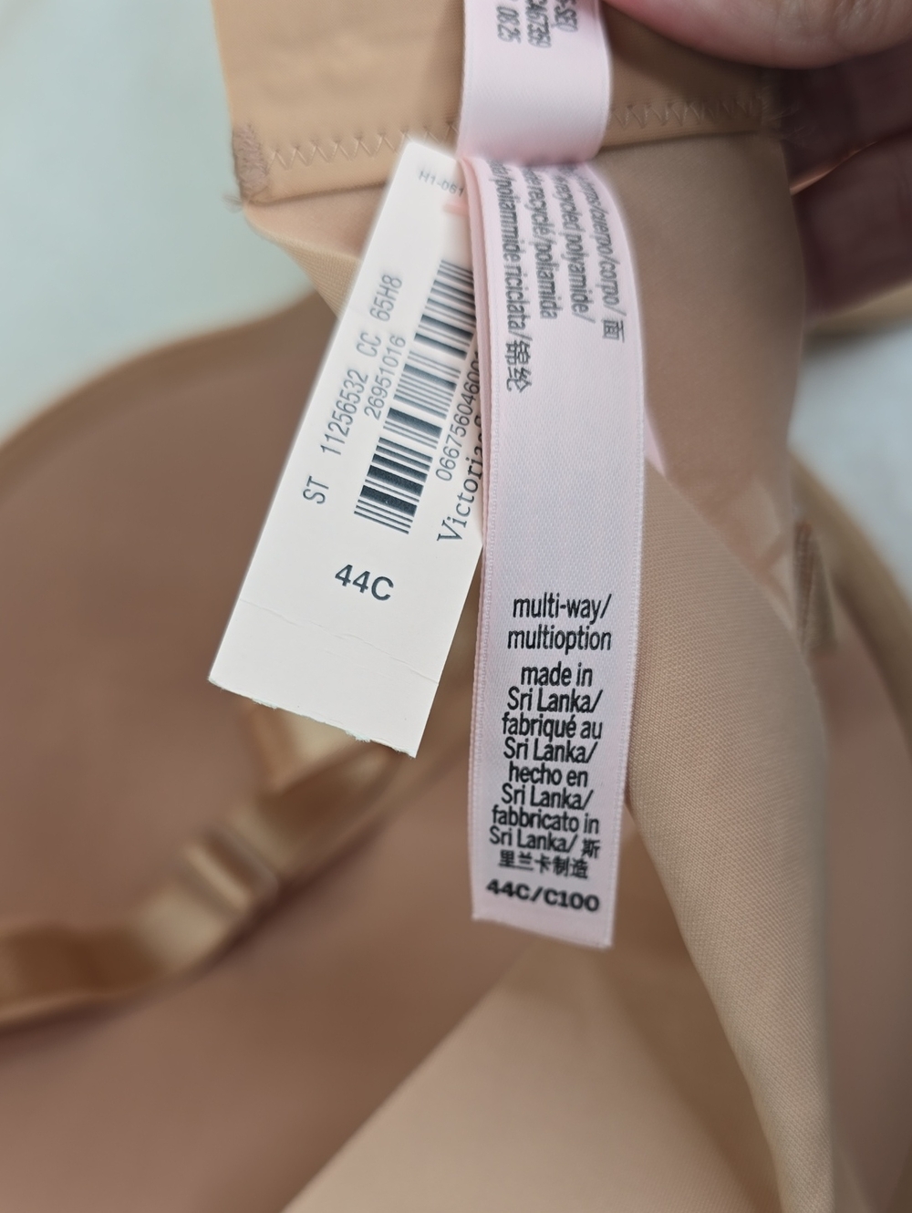 Victoria's Secret BareIllusions Smooth Uplift Strapless Bra Sz 44C NWT - Picture 6 of 6